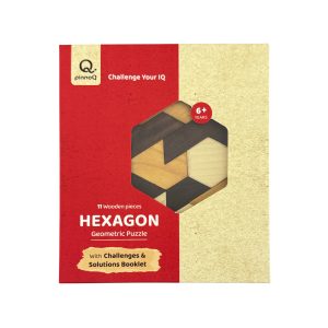 پازل چوبی شش ضلعی - اشکال هندسی