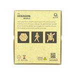 پازل چوبی شش ضلعی - اشکال هندسی - تصویر 2