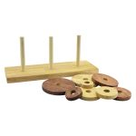 پازل چوبی برج هانوی - تصویر 4