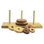 پازل چوبی برج هانوی - تصویر 3