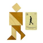 پازل چوبی تانگرام ساده - تصویر 3